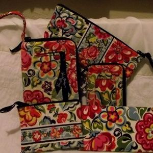 VERA BRADLEY 5 pieces - "All in Hope Garden"